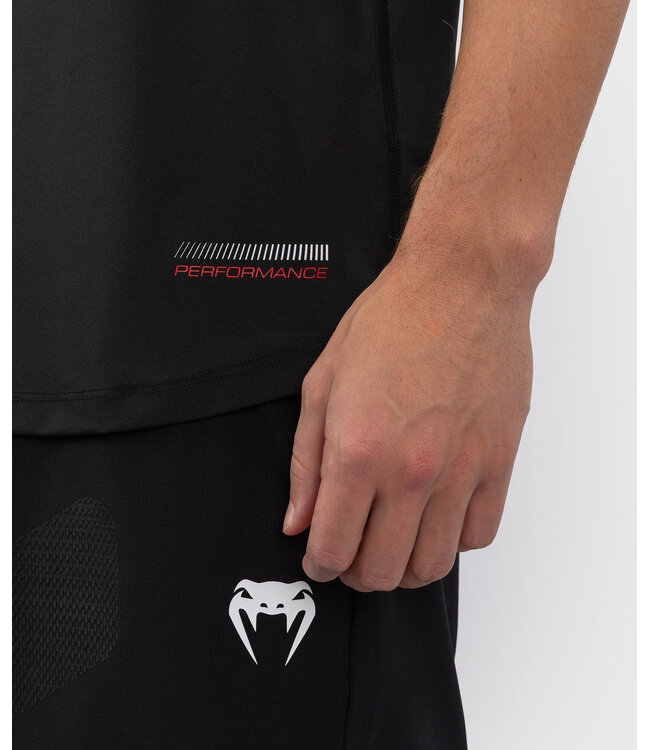 Venum Tactical XT Dry Tech Training Shirt Black Fire Red