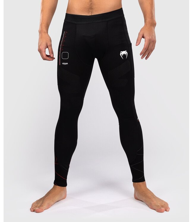 Venum Tactical XT Sportlegging Spats Zwart Vuurrood