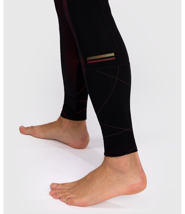 Venum Tactical XT Sportlegging Spats Zwart Bordeaux Goud