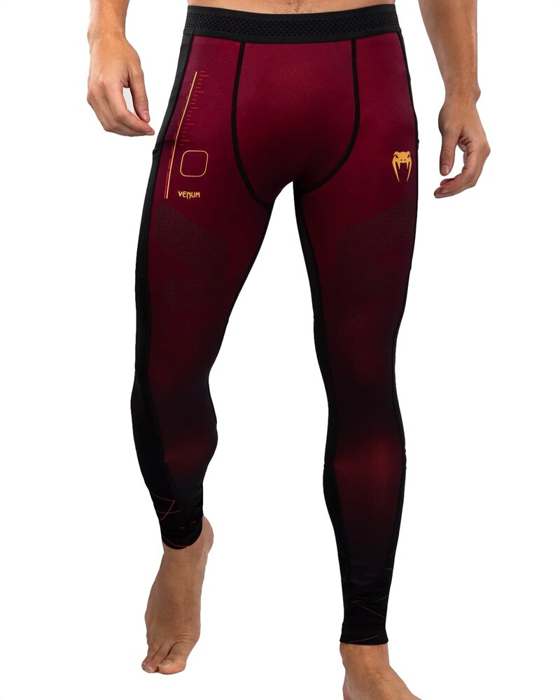 Venum Venum Tactical XT Sport Leggings Spats Schwarz Burgund Gold