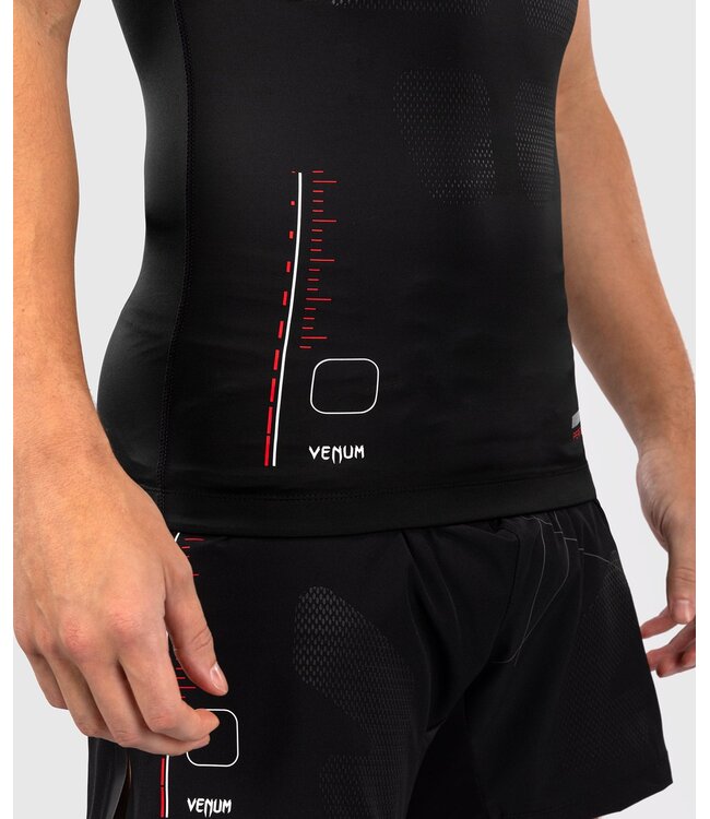 Venum Tactical XT Rashguards Schwarz Feuerrot