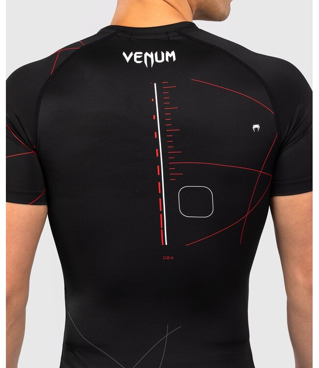 Venum Tactical XT Rashguards Schwarz Feuerrot