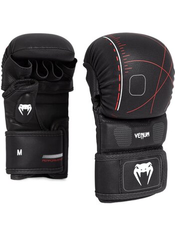 Venum Venum Tactical XT Sparring Handschoenen Zwart Vuurrood