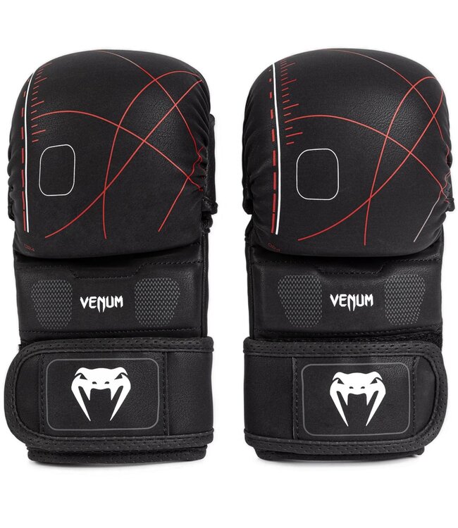 Venum Tactical XT Sparringshandschuhe Schwarz Feuerrot