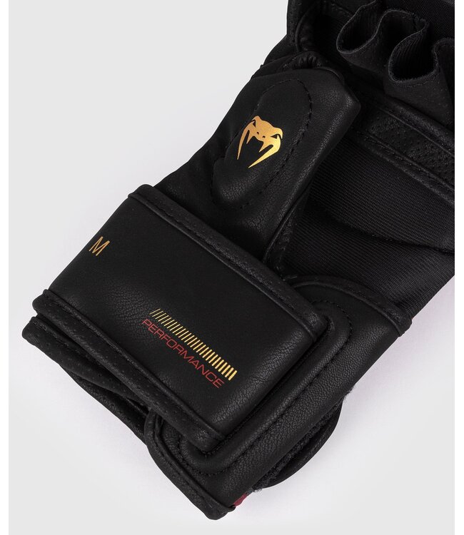 Venum Tactical XT Sparring Gloves Burgundy Black Gold