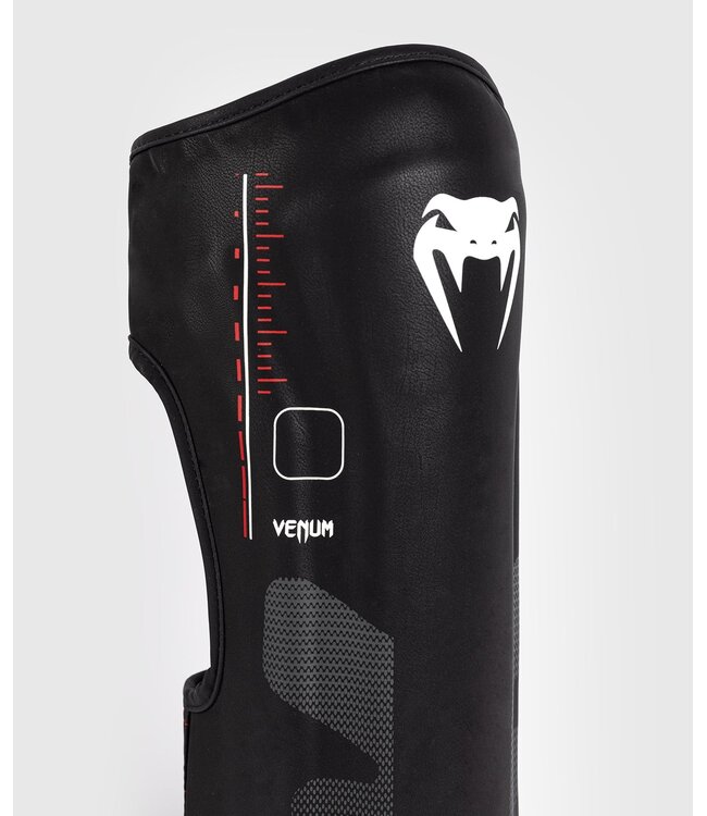 Venum Tactical XT Kickboks Scheenbeschermers Zwart Vuurrood