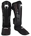 Venum Tactical XT Kickboxing Shinguards Black Fire Red