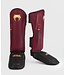 Venum Tactical XT Kickboks Scheenbeschermers Burgundy Zwart Goud