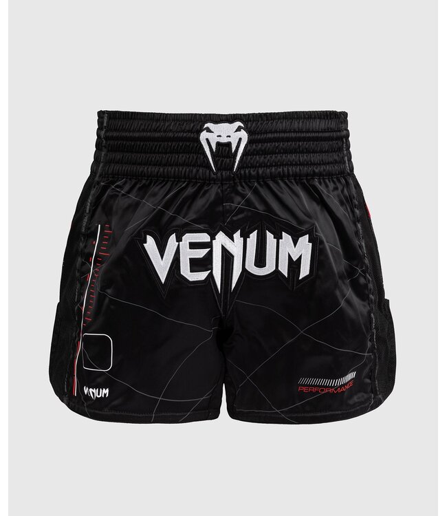 Venum Tactical XT Muay Thai Shorts Black Fire Red