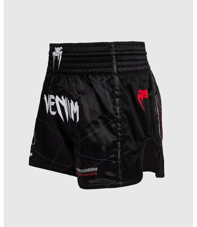 Venum Venum Tactical XT Muay Thai Shorts Black Fire Red
