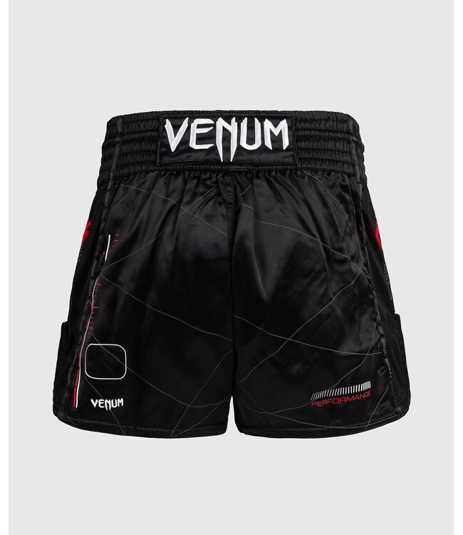 Venum Venum Tactical XT Muay Thai Shorts Black Fire Red
