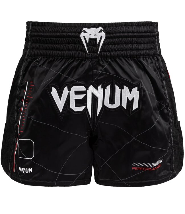 Venum Venum Tactical XT Muay Thai Shorts Black Fire Red