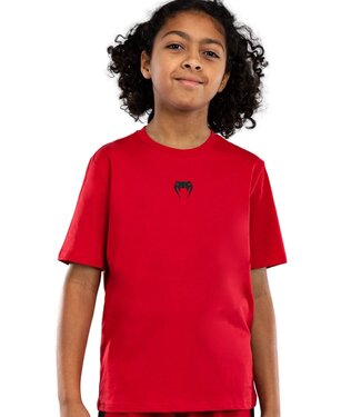 Venum Fightwear – Official Collection - Fightwear Shop Venum Contender Kinder Classic T-Shirt Kirschrot