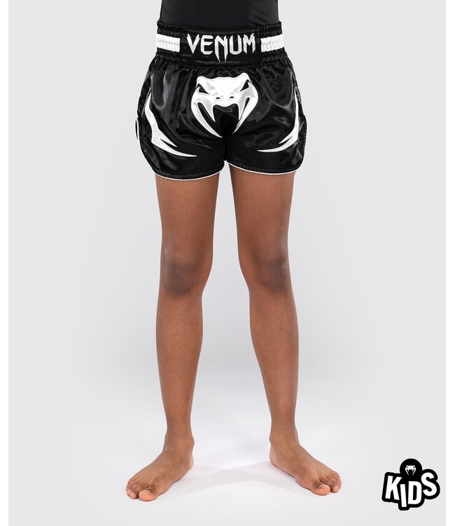 Venum Inferno Kids Muay Thai Shorts Zwart Wit