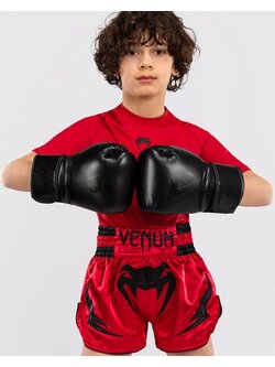 Venum Venum Inferno Kids Muay Thai Shorts Red Black