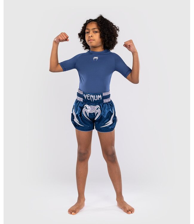 Venum Inferno Kids Muay Thai Shorts Blauw
