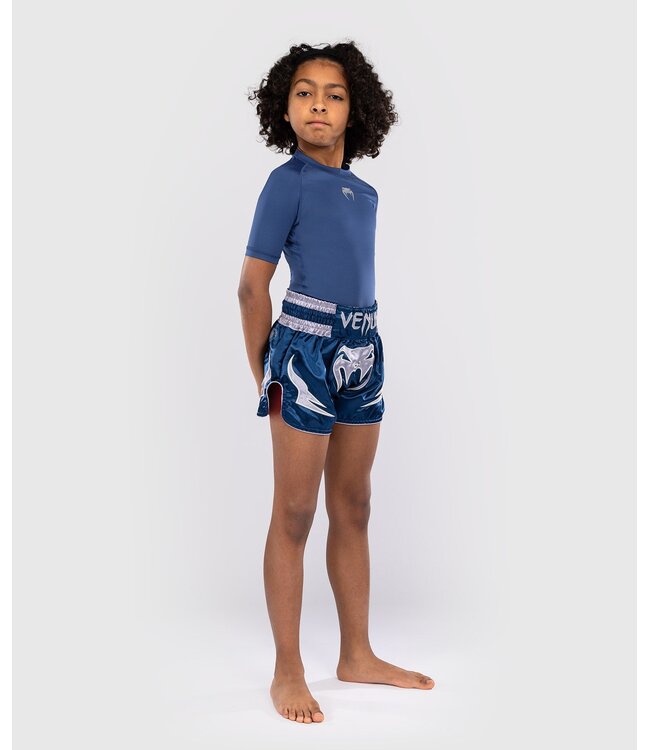 Venum Inferno Kids Muay Thai Shorts Blauw