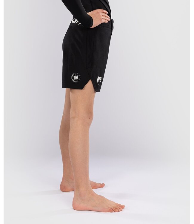 Venum Light Kids Fight Shorts Black White
