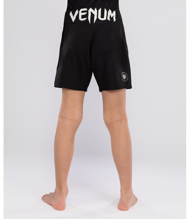 Venum Light Kids Fight Shorts Black White