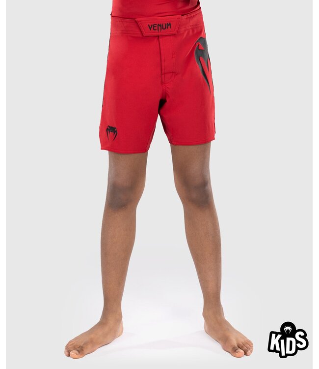 Venum Light Kids Fight Shorts Rood Zwart