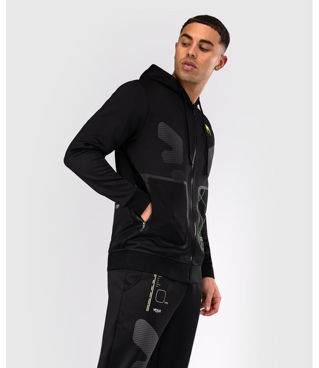 Venum Training Camp 4.0 Hoodie Zwart Neo Groen