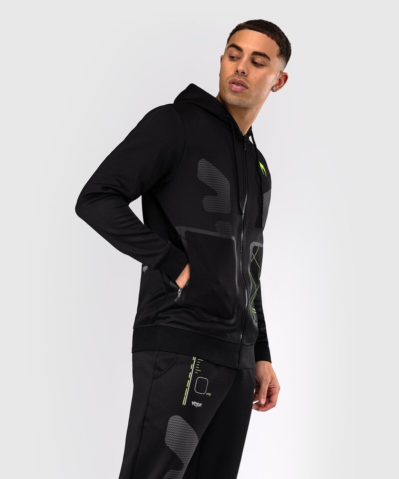 Venum Venum Training Camp 4.0 Hoodie Schwarz Neo Grün