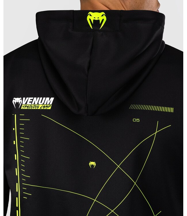 Venum Training Camp 4.0 Hoodie Schwarz Neo Grün
