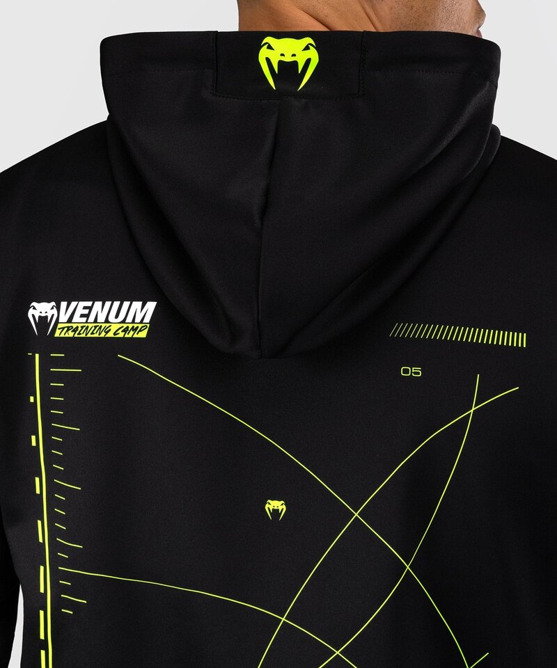 Venum Venum Training Camp 4.0 Hoodie Schwarz Neo Grün