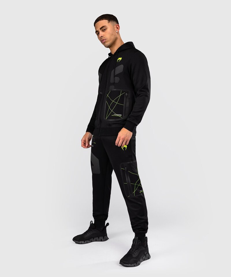 Venum Venum Training Camp 4.0 Hoodie Zwart Neo Groen