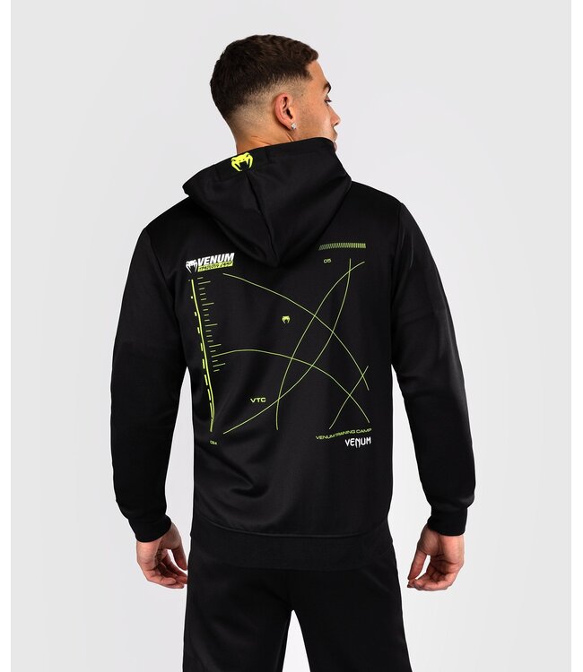 Venum Training Camp 4.0 Hoodie Zwart Neo Groen