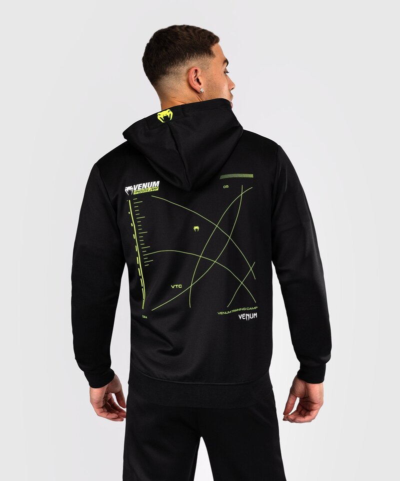 Venum Venum Training Camp 4.0 Hoodie Zwart Neo Groen