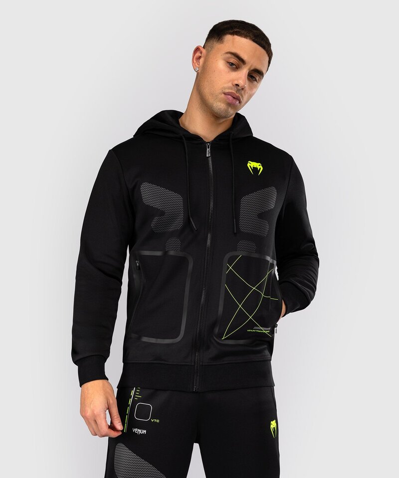 Venum Venum Training Camp 4.0 Hoodie Schwarz Neo Grün