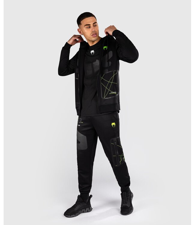 Venum Training Camp 4.0 Hoodie Schwarz Neo Grün