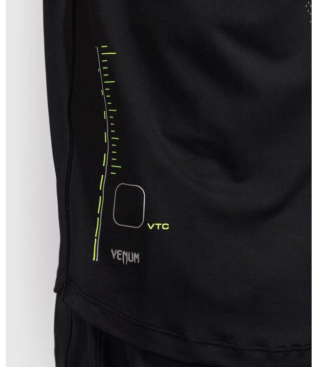 Venum Training Camp 4.0 Dry Tech T-shirt Zwart Neon Groen