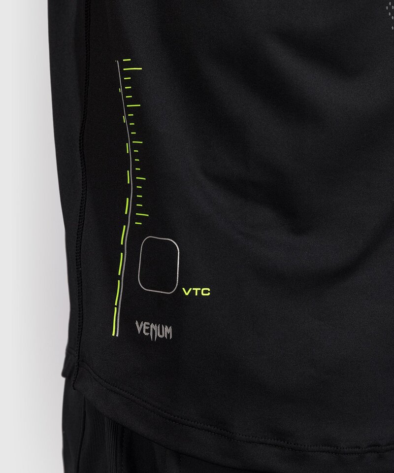 Venum Venum Training Camp 4.0 Dry Tech T-shirt Black Neon Green