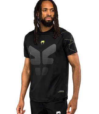 Venum Venum Training Camp 4.0 Dry Tech T-shirt Black Neon Green