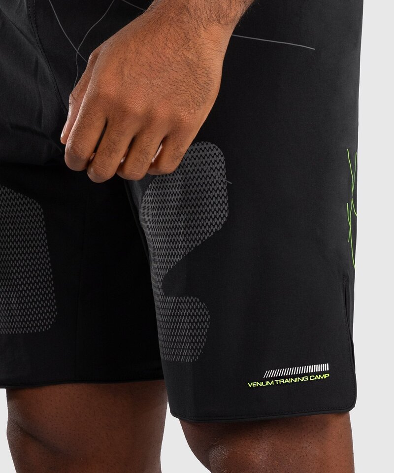 Venum Venum Training Camp 4.0 FightShort Zwart Neo Groen