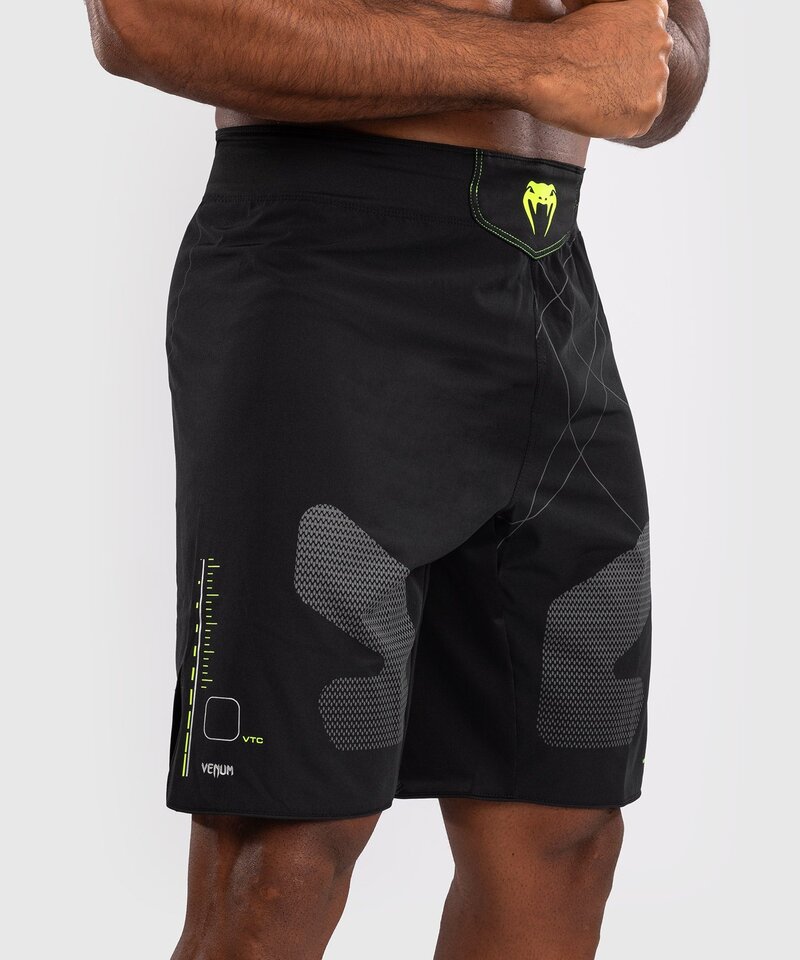 Venum Venum Training Camp 4.0 FightShort Zwart Neo Groen