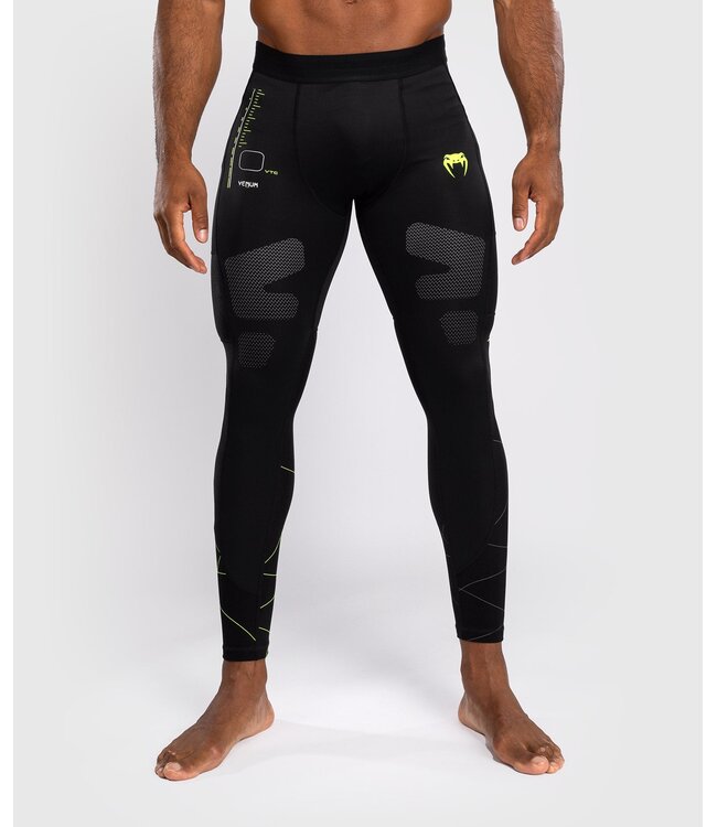 Venum Training Camp 4.0 Sportlegging Spats Zwart Neon Groen