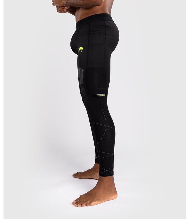 Venum Training Camp 4.0 Sport Leggings Spats Schwarz Neon Grün