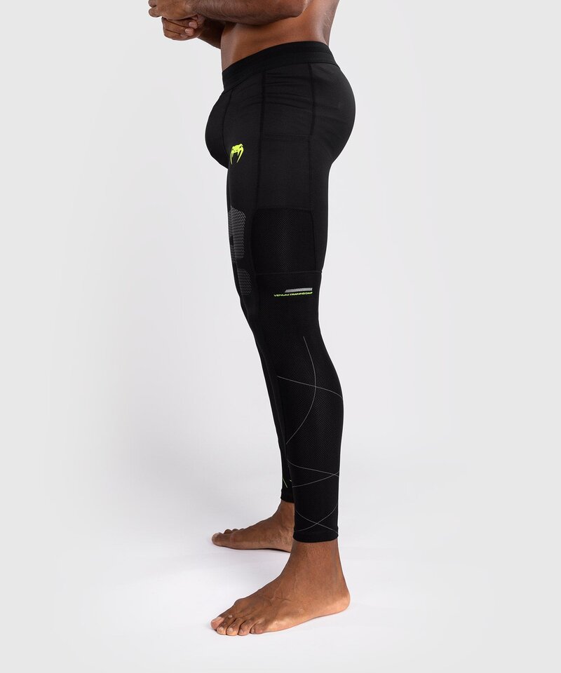 Venum Venum Training Camp 4.0 Sportlegging Spats Zwart Neon Groen