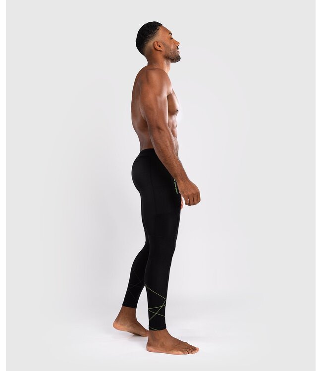 Venum Training Camp 4.0 Sportlegging Spats Zwart Neon Groen