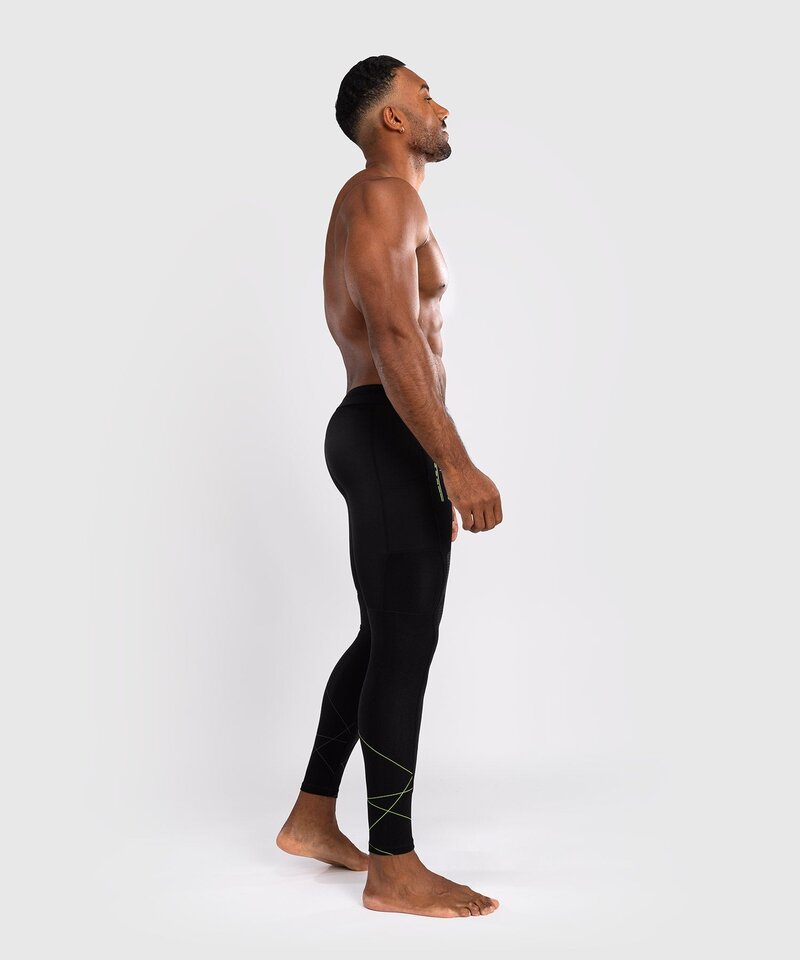 Venum Venum Training Camp 4.0 Sportlegging Spats Zwart Neon Groen