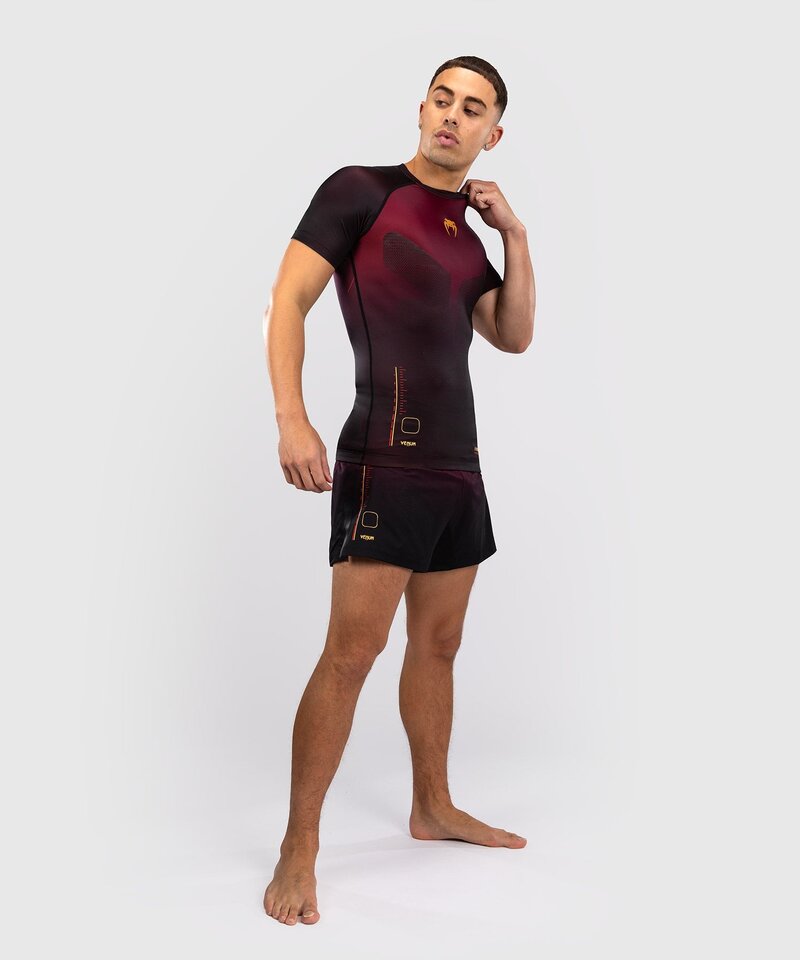 Venum Venum Tactical XT Rash Guard Zwart Bordeaux Goud