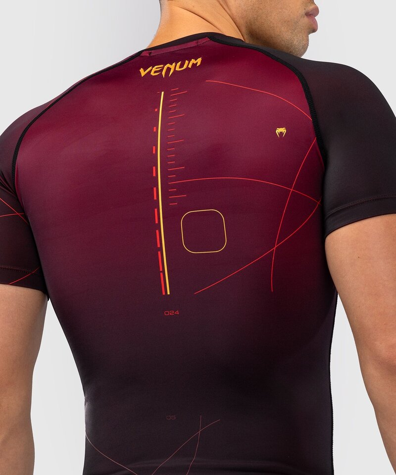 Venum Venum Tactical XT Rash Guard Zwart Bordeaux Goud