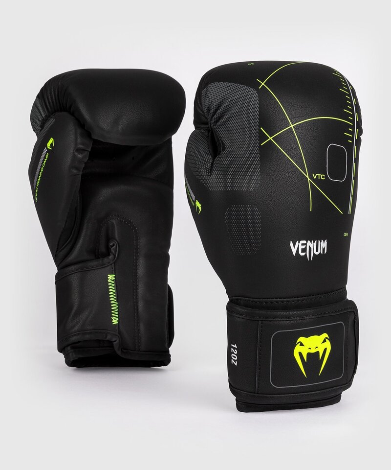 Venum Venum Training Camp 4.0 Boxing Gloves Black Neo Green