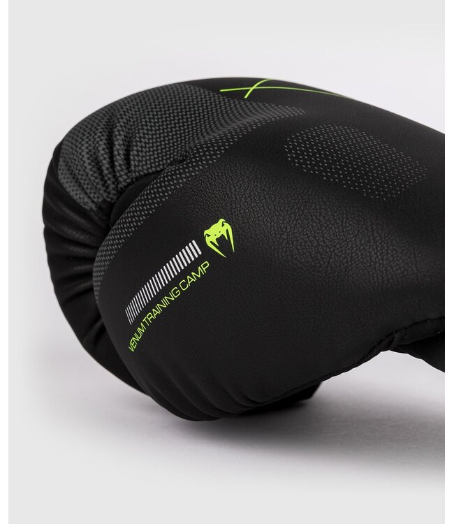 Venum Training Camp 4.0 Boxing Gloves Black Neo Green