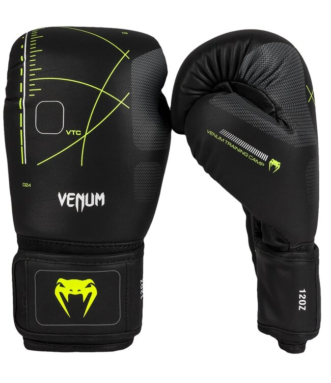 Venum Training Camp 4.0 Bokshandschoenen Zwart Neo Groen