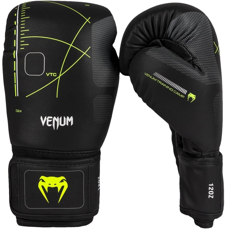 Venum Venum Training Camp 4.0 Boxing Gloves Black Neo Green