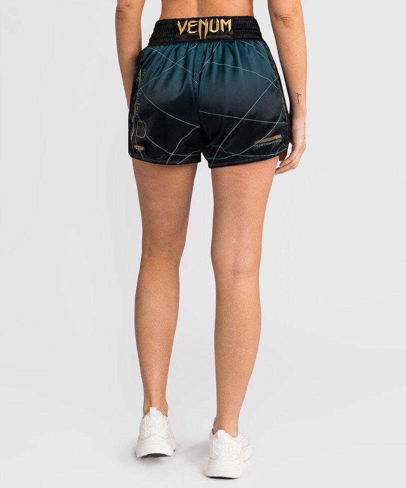 Venum Venum Tactical XT Muay Thai Shorts Schwarzwaldgrün